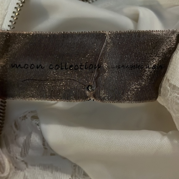 Tobi Moon Collection White Cutout Lace Mini Dress - Picture 10 of 10